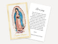 Guadalupe Catholic Funeral Prayer Card Template