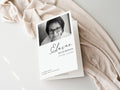Elaine Catholic Bifold Funeral Program Template