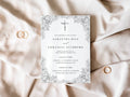 Roses Catholic Wedding Invitation