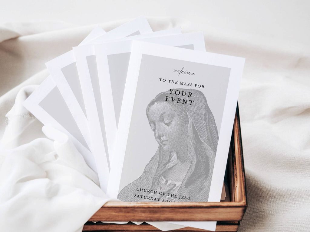Mary Bifold Program Template