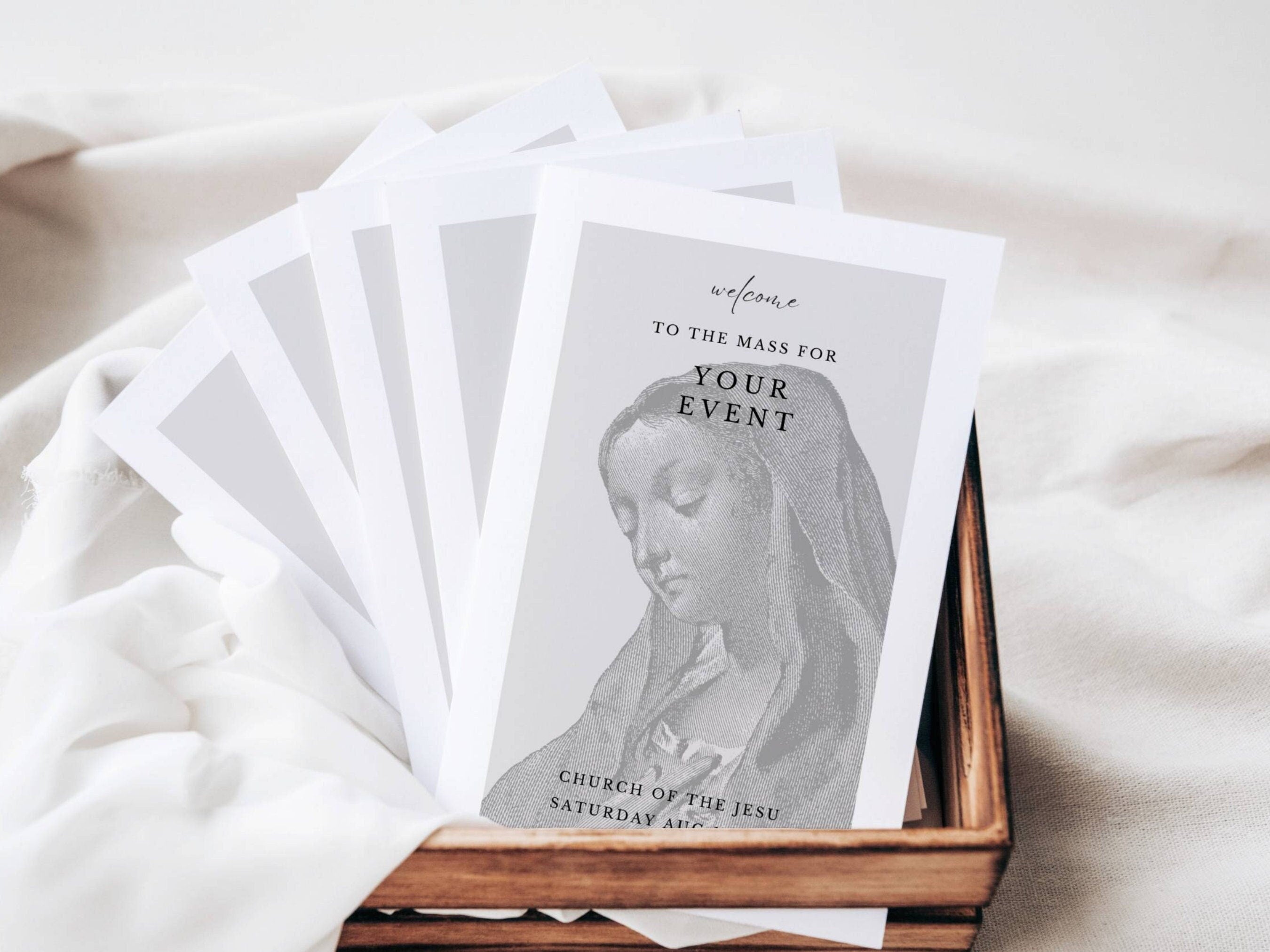 Mary Bifold Program Template