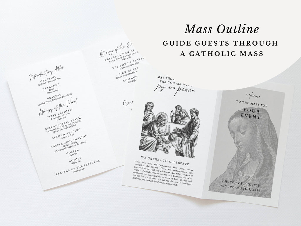 Mary Bifold Program Template