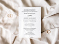 Elegant Catholic Wedding Invitation
